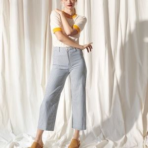 Madewell Emmett Wide-Leg Crop Size 28T